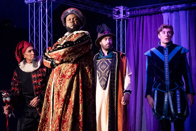 Magnificent music, larger-than-life performers and gorgeous costumes like those adorning Mark Cotton, left; Tshombe Selby; Erik Tofte; and Carson Cook in the DVO's 2022 production of "Rigoletto" are standard fare for a night (or afternoon) at the opera.